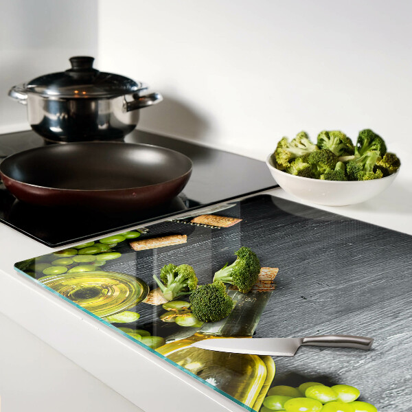 Szklana deska do krojenia Wino i winogrona