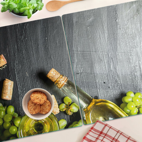 Tabla para cortar Vino y uvas