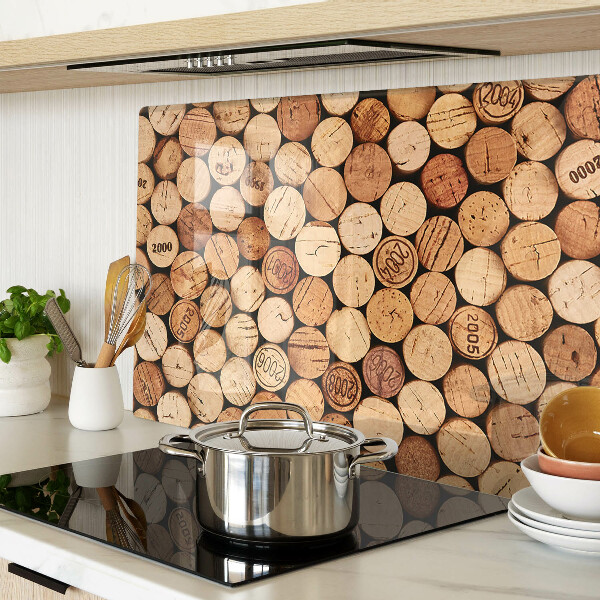 Tabla de cortar corchos de vino