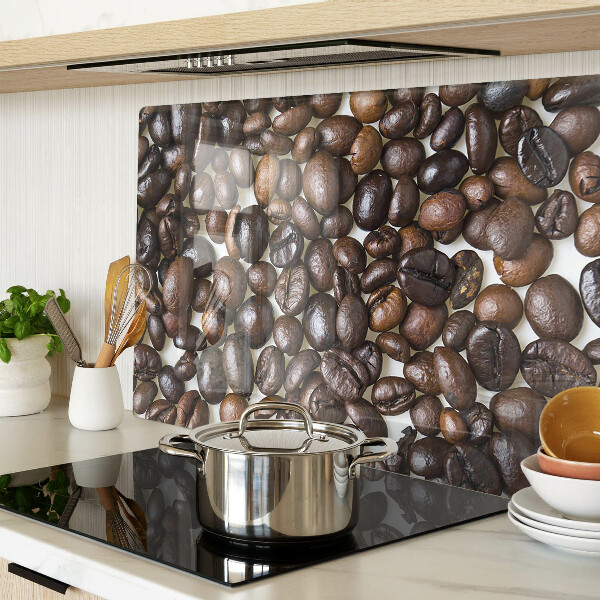 Tabla de cortar de cristal Granos de café