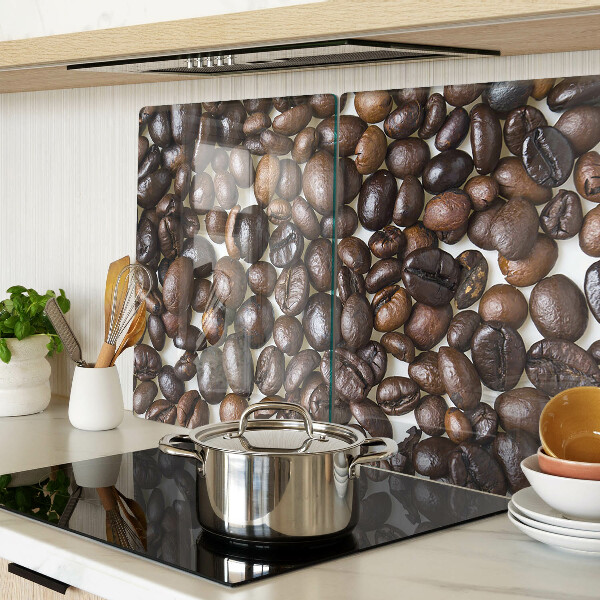 Tabla de cortar de cristal Granos de café