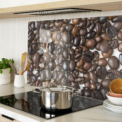 Tabla de cortar de cristal Granos de café