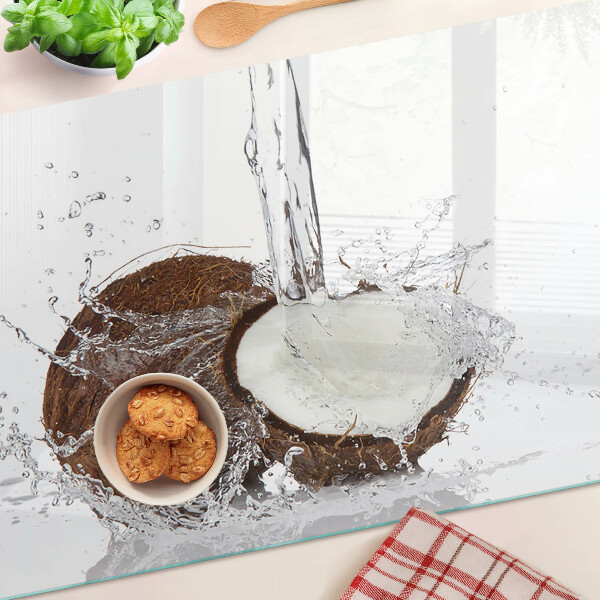Tabla de cocina Coco con agua y chorreado