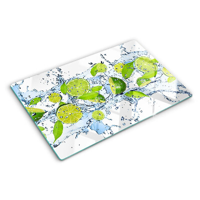 Deska kuchenna szklana Cytryny w wodzie