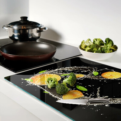 Deska kuchenna szklana Cytrusy w wodzie