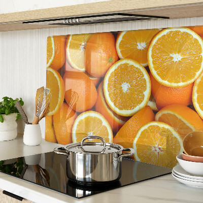 Tabla para cortar naranjas en rodajas