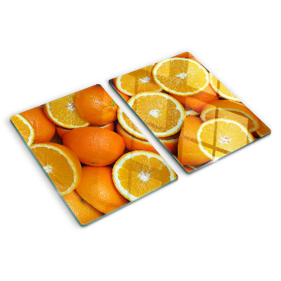 Tabla para cortar naranjas en rodajas