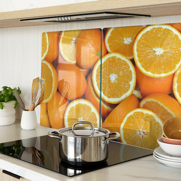 Tabla para cortar naranjas en rodajas