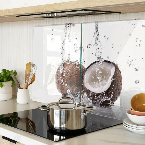 Szklana deska do krojenia Kokos w wodzie