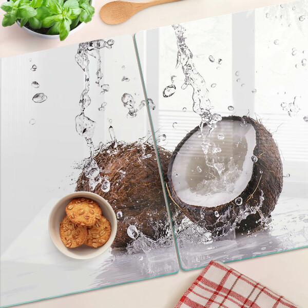 Tabla de cortar Coco en agua