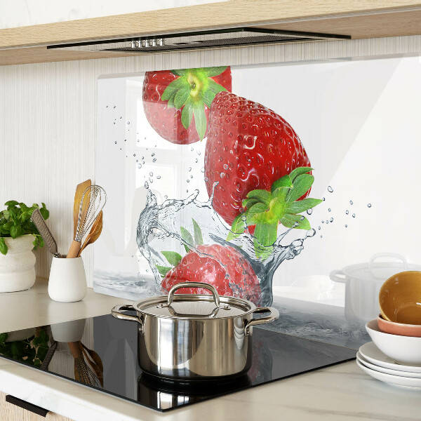 Tabla de cocina Fresas en agua