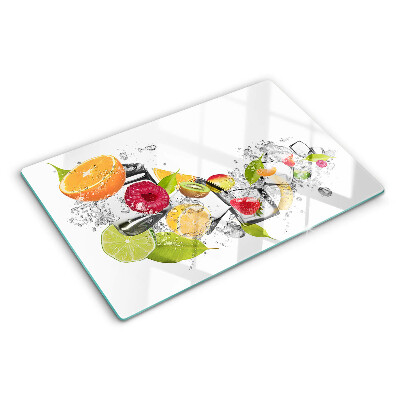 Tabla de cortar Fruta en agua