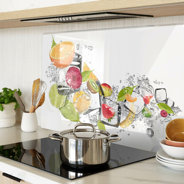 Tabla de cortar Fruta en agua