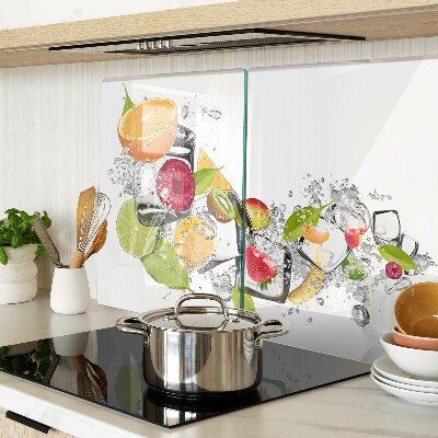 Tabla de cortar Fruta en agua