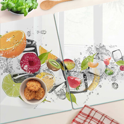 Tabla de cortar Fruta en agua