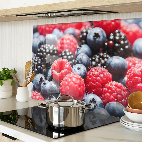 Deska kuchenna szklana Owoce leśne