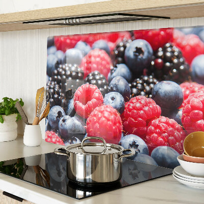 Tabla de cortar de cristal Frutos del bosque