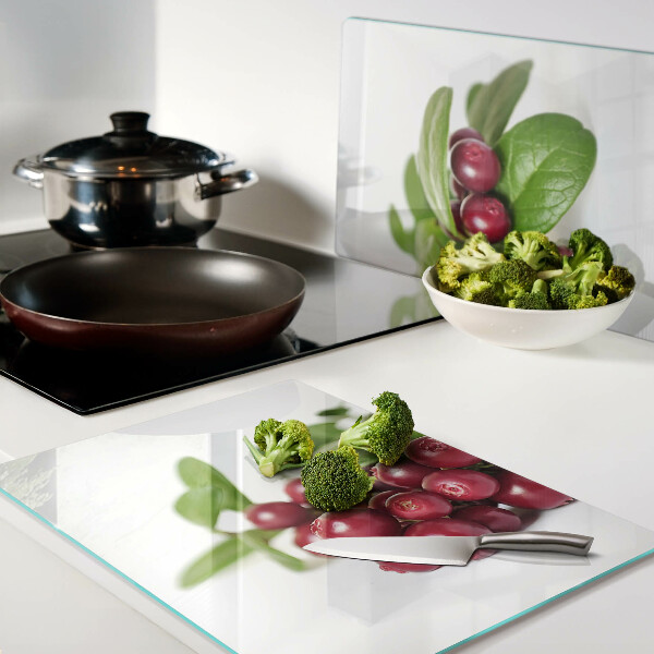 Tabla de cocina Arándanos con hojas