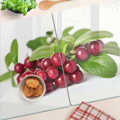 Tabla de cocina Arándanos con hojas