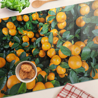 Tabla para cortar Mandarinas en las ramas