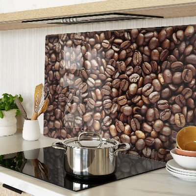 Tabla de cortar de cristal Granos de café