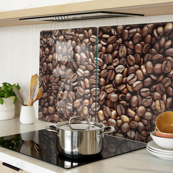 Tabla de cortar de cristal Granos de café