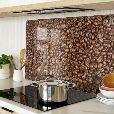 Tabla de cortar de cristal Granos de café