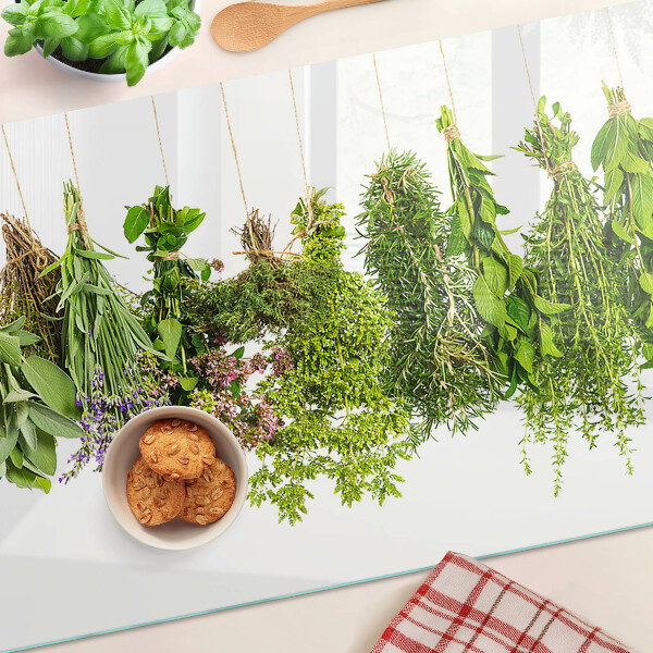 Tabla de cortar Hierbas colgando de una cuerda