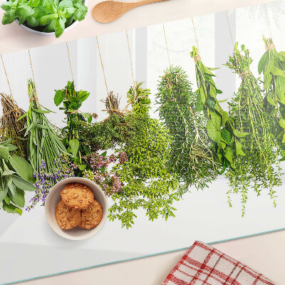 Tabla de cortar Hierbas colgando de una cuerda