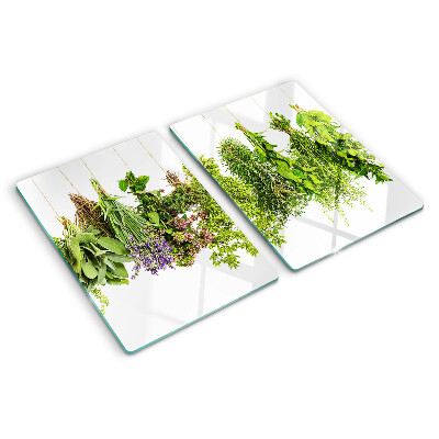 Tabla de cortar Hierbas colgando de una cuerda