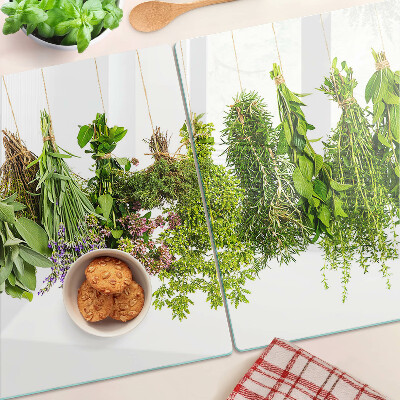 Tabla de cortar Hierbas colgando de una cuerda
