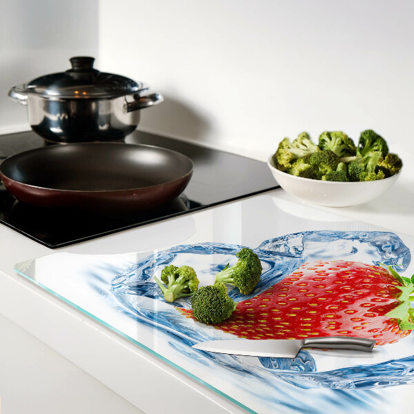 Tabla de cocina Fresa en hielo