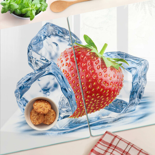 Tabla de cocina Fresa en hielo