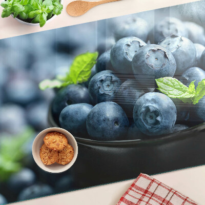 Szklana deska do krojenia Jagody w misce