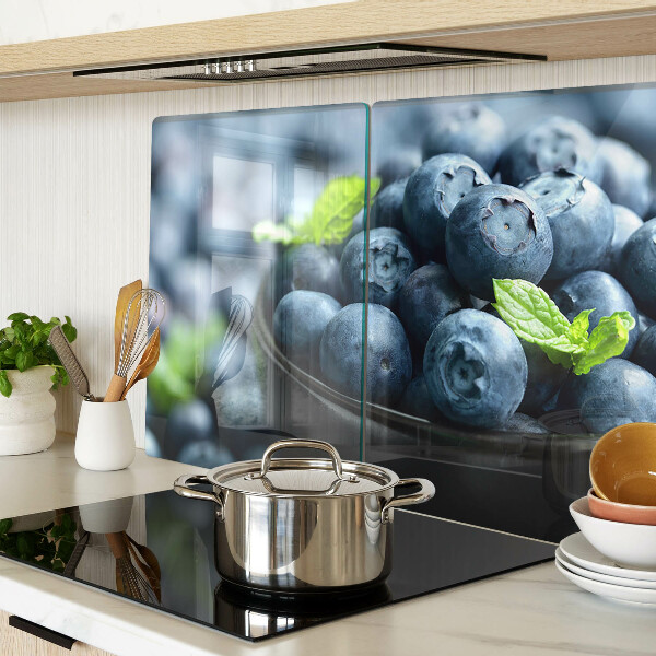 Szklana deska do krojenia Jagody w misce