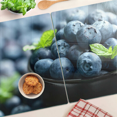 Tabla de cortar de cristal Bayas en un bol