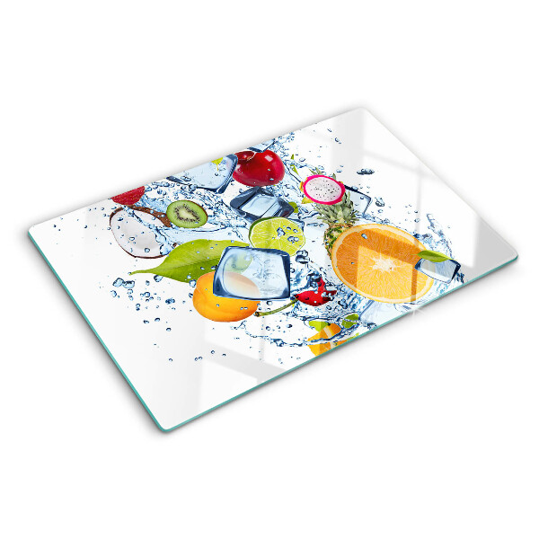 Tabla de cocina Fruta y hielo