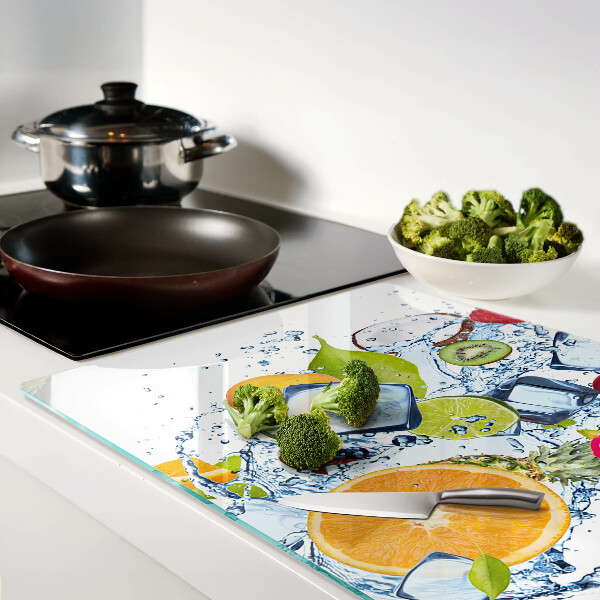 Tabla de cocina Fruta y hielo