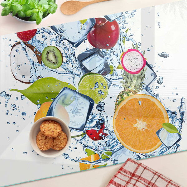 Tabla de cocina Fruta y hielo