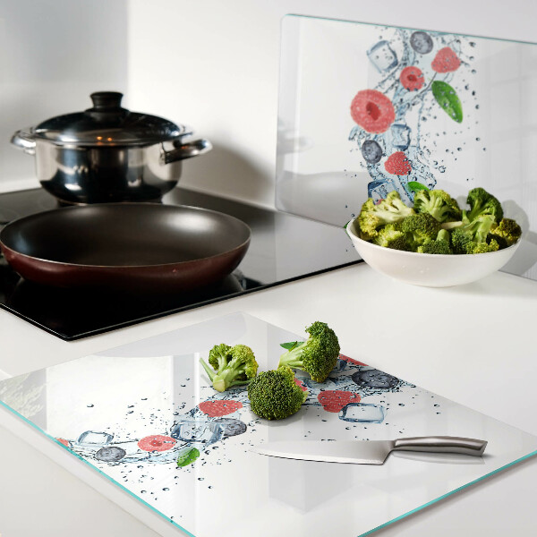 Tabla de cortar Patrón floral con bayas