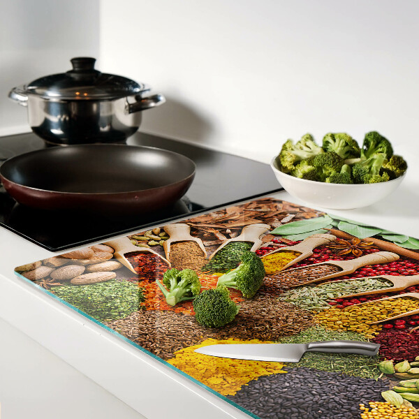 Szklana deska kuchenna Przyprawy i zioła