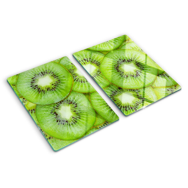 Tabla para cortar rodajas de kiwi