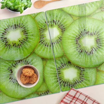 Tabla para cortar rodajas de kiwi