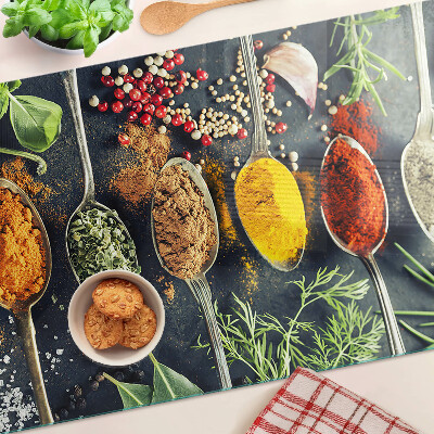 Tabla de cortar Especias en cucharas