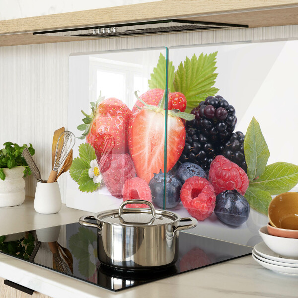 Deska kuchenna szklana Owoce leśne