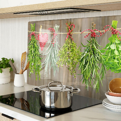 Tabla para cortar Hierbas en una cuerda