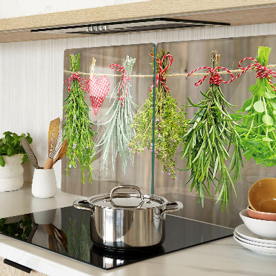 Tabla para cortar Hierbas en una cuerda