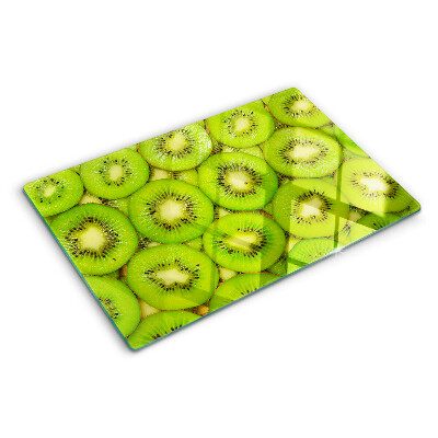 Tabla para cortar rodajas de kiwi