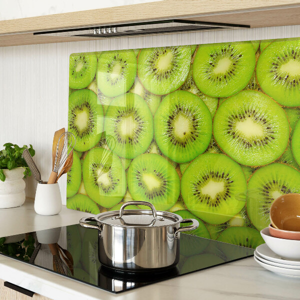 Tabla para cortar rodajas de kiwi