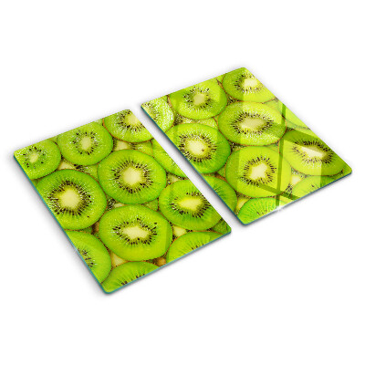 Deska kuchenna szklana Plastry kiwi